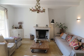 Livingroom holidayhome Cotignac rental